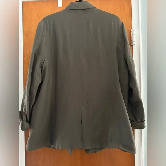 Olive green Lauren Conrad blazer, size XXL - Picture 3 of 4